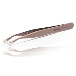 LE MARQUE Rose gold slanted tweezers